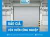 Báo giá cửa cuốn công nghiệp mới nhất 2026