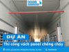 Thi công vách panel chống cháy nhà xưởng uy tín tại HCM