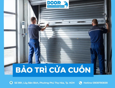 Báo giá bảo trì cửa cuốn định kỳ trọn gói mới nhất 2026