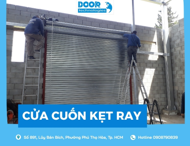 Cách xử lý cửa cuốn kẹt ray đơn giản, an toàn ngay tại nhà