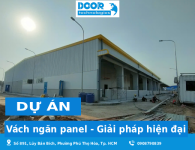 Vách Ngăn Panel: Giải Pháp Dự Án Công Nghiệp Tối Ưu