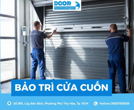 Báo giá bảo trì cửa cuốn định kỳ trọn gói mới nhất 2026