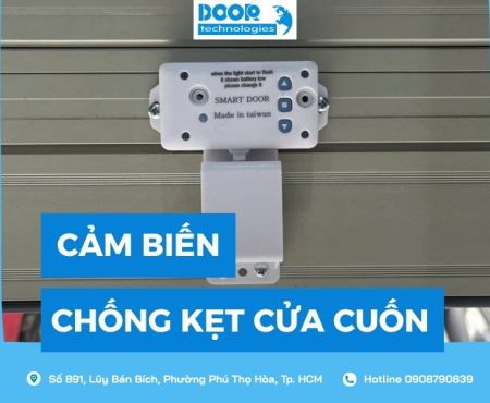 Cảm biến chống kẹt cửa cuốn là gì? Nguyên lý & các loại phổ biến
