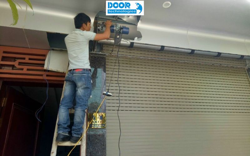 Báo giá chi phí sửa chữa cửa cuốn kêu to