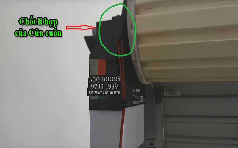 Các lưu ý khi sử dụng chốt ly hợp cửa cuốn