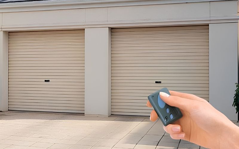 Cửa chỉ vận hành khi nhấn giữ nút điều khiển