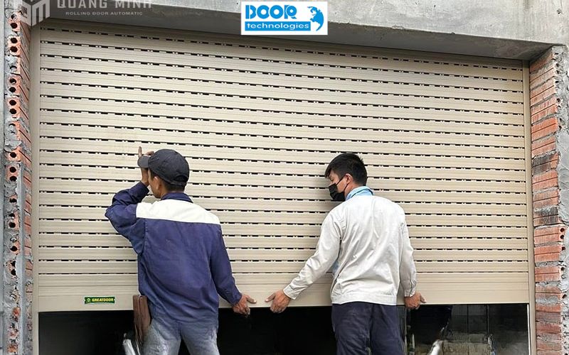 Quy trình bảo trì cửa cuốn công ty của Cửa Công Nghệ