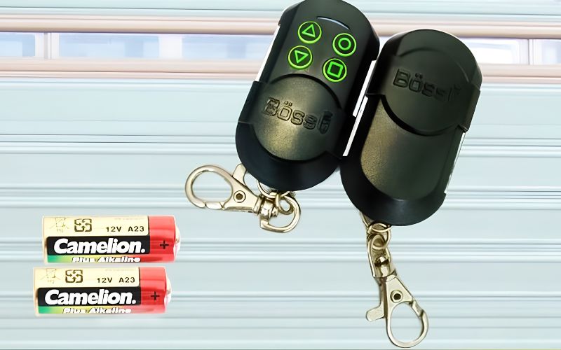 Remote cửa cuốn hết pin hoặc bị hỏng